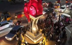 نصب نماد تراکتور ایران در هرات افغانستان نصب نماد تراکتور ایران در هرات افغانستان