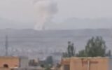 مشاهده دود در مناطقی از اطراف تبریز