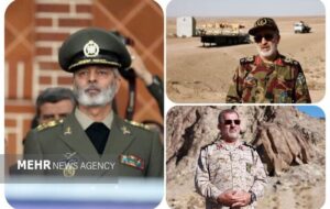 سه فرمانده ارشد نیروهای مسلح با حکم فرمانده کل قوا منصوب شدند