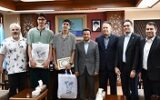 تجلیل دانشگاه تبریز از قهرمانان والیبال جهان