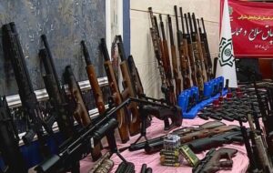  ۲۲۰ قبضه سلاح جنگی در تبریز کشف شد