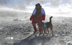 تلاش در طوفان و کولاک برای نجات جان نوجوان گم شده