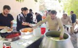 فعالیت ۳۲۰ جهادگر آذربایجان شرقی در مشهد همزمان با تشییع امام شهید